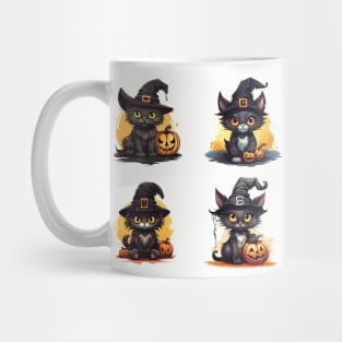 Halloween Cats - Cute Kittens Mug